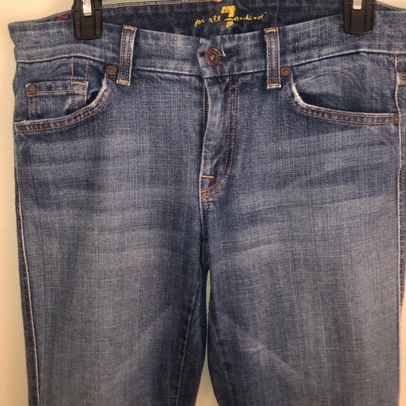 7 for all mankind bootcut jeans - Picture 2 of 5